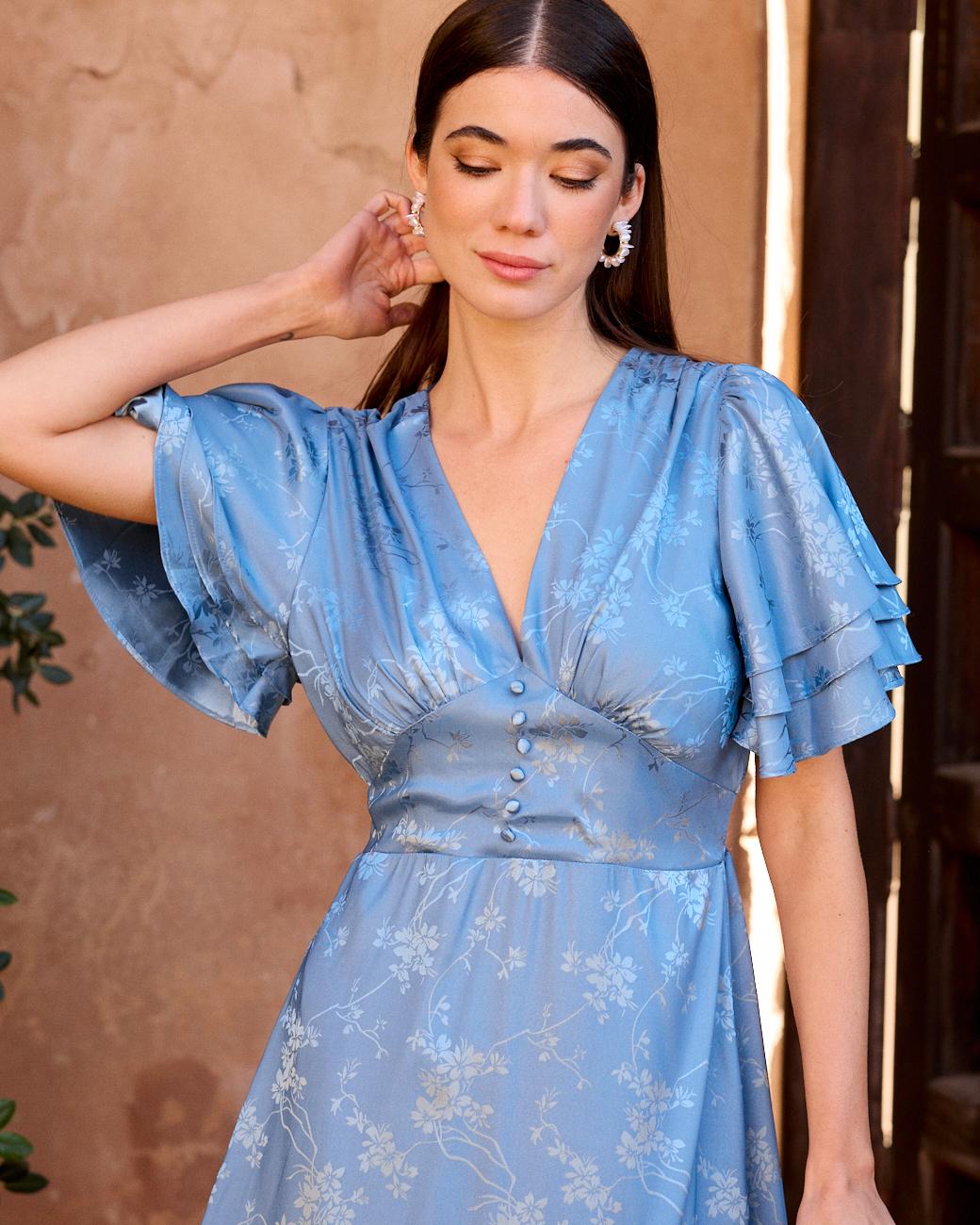Celigny Button Dress