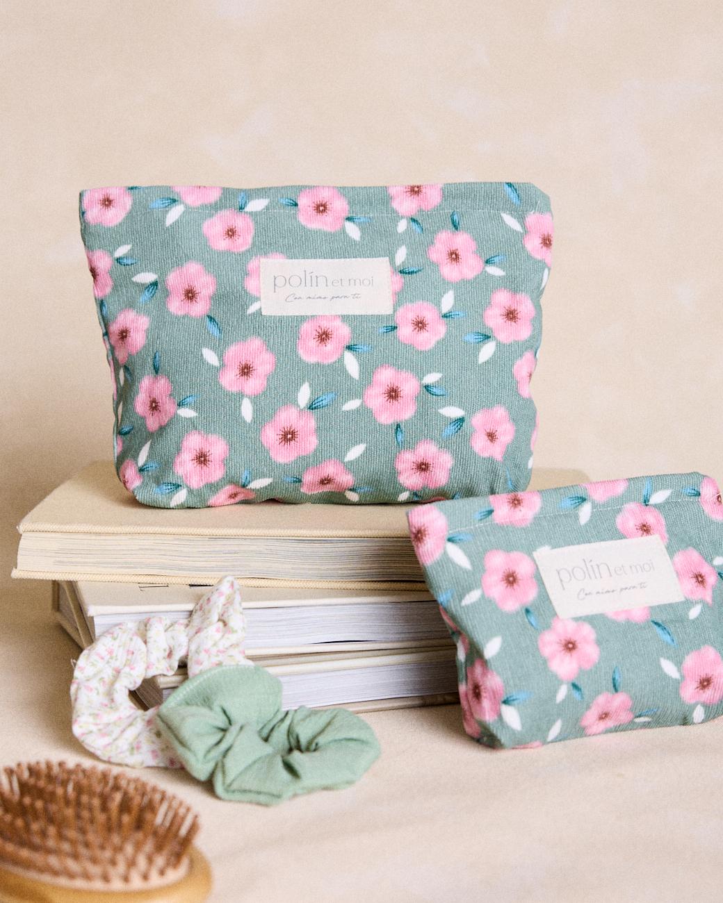 Small Flowers Olvira Toiletry Bag