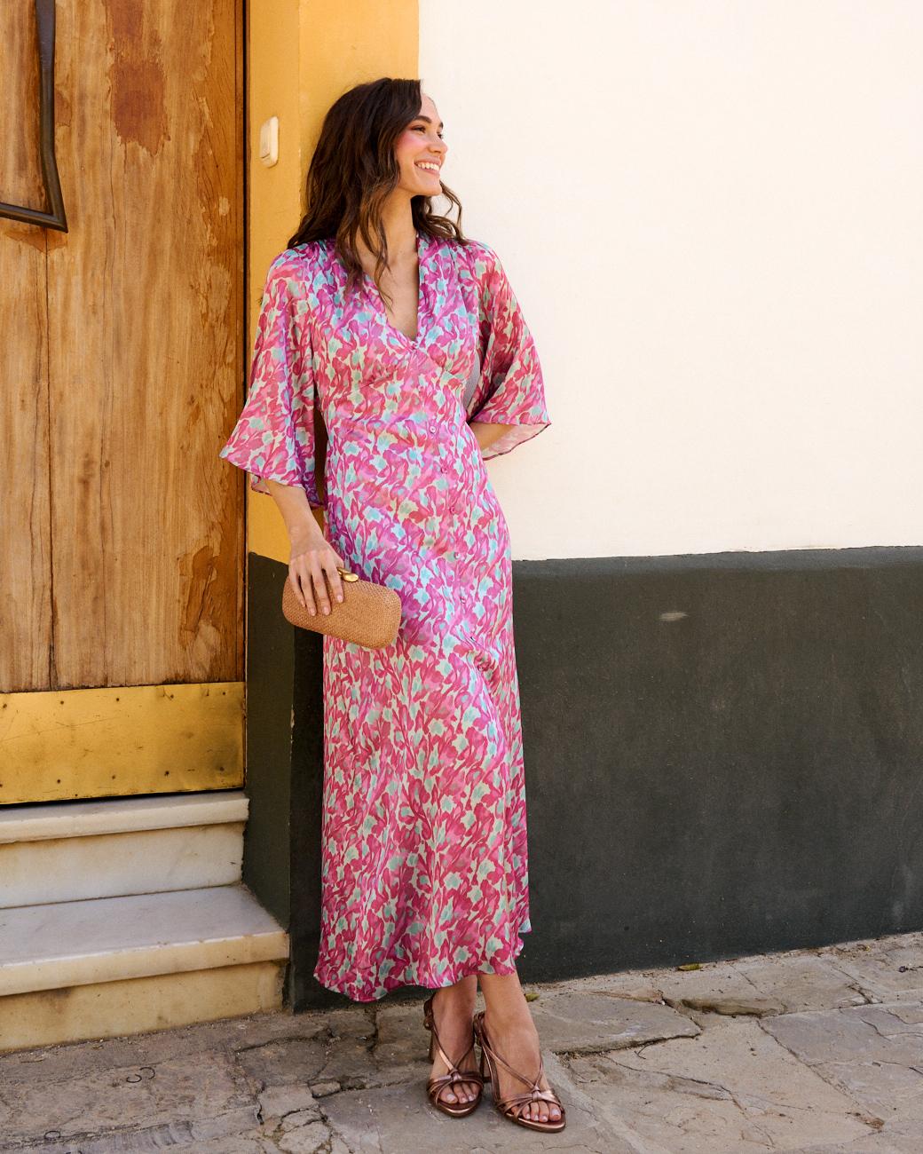 Violeta Print Dress