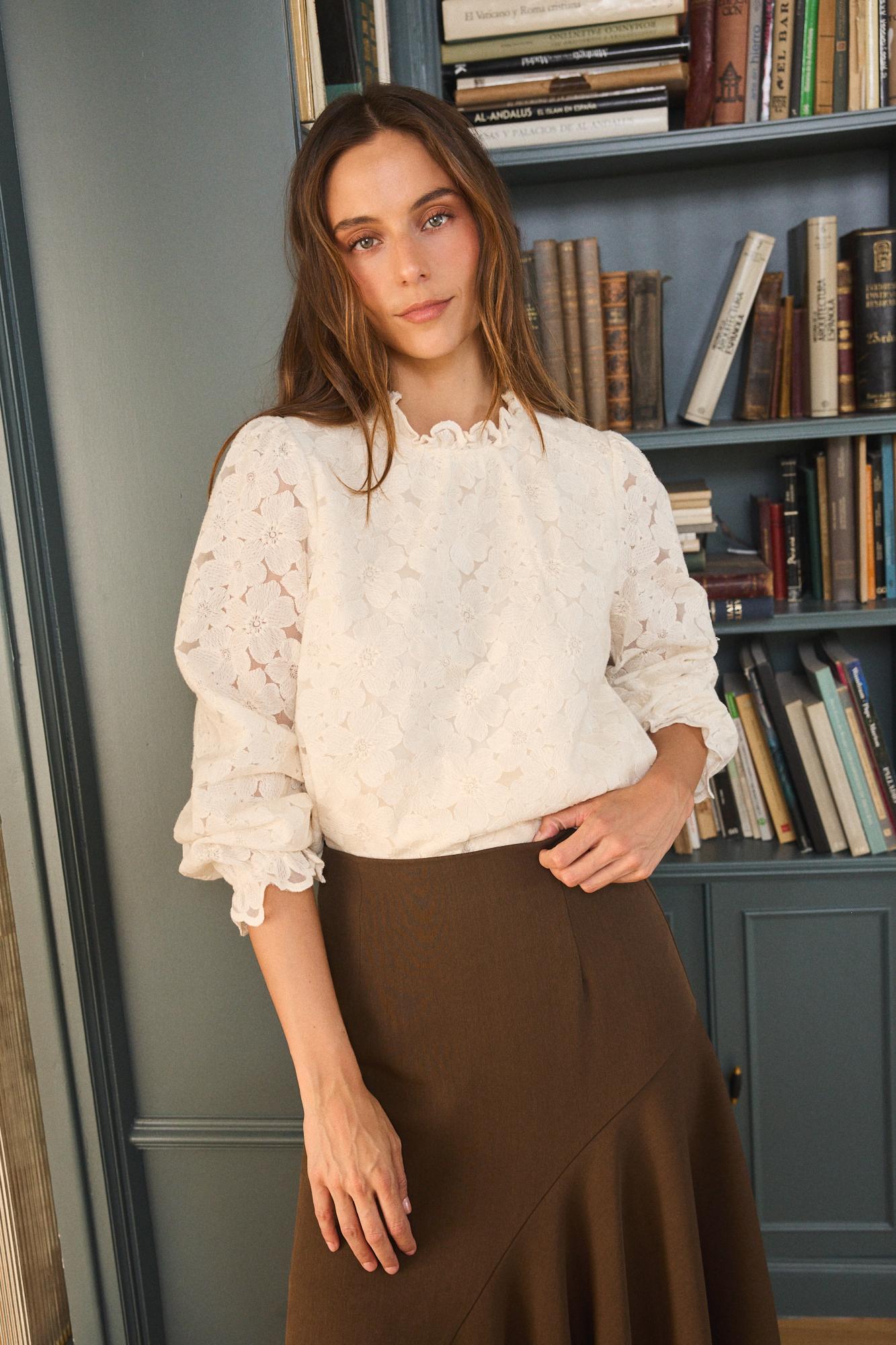 Vireia Flowers Top