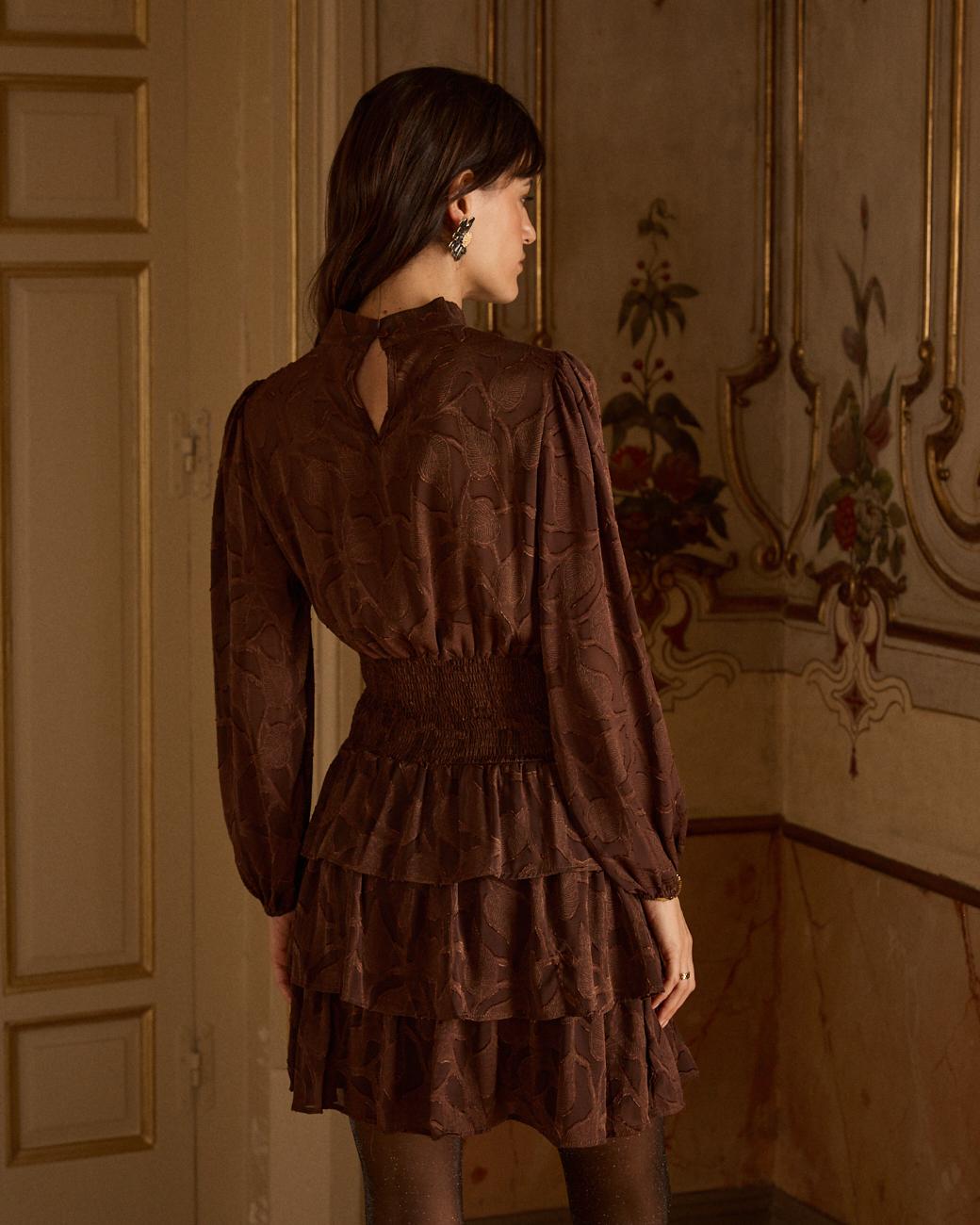 Marian High Neck Dress
