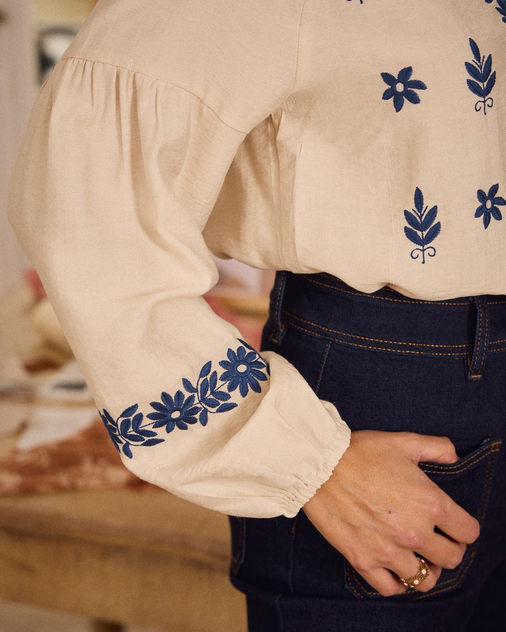 Alexandra Embroidered Blouse