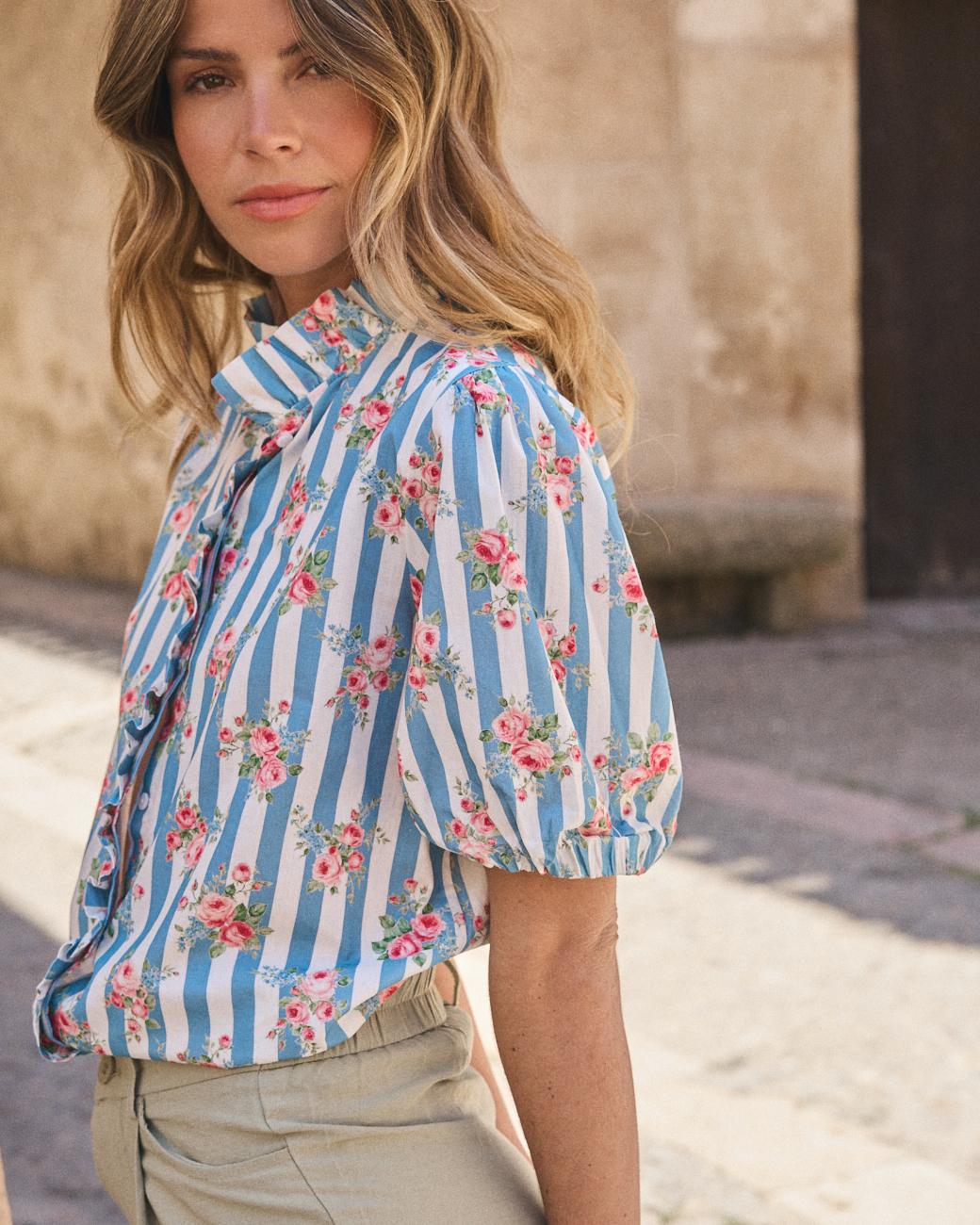 Zafira Striped Shirt