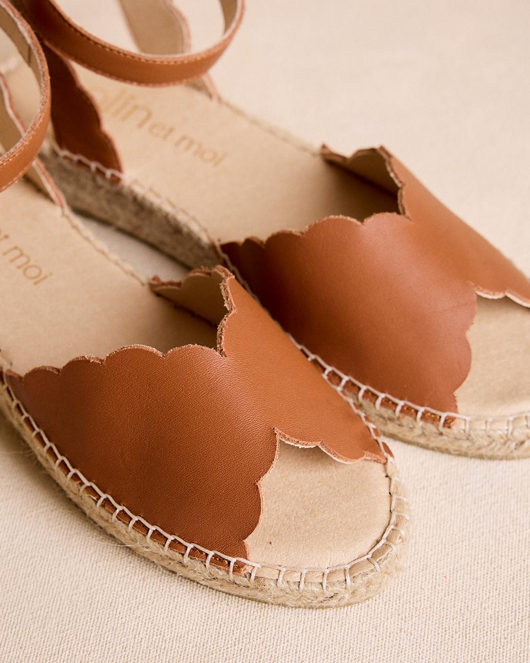 Issota Leather Espadrille