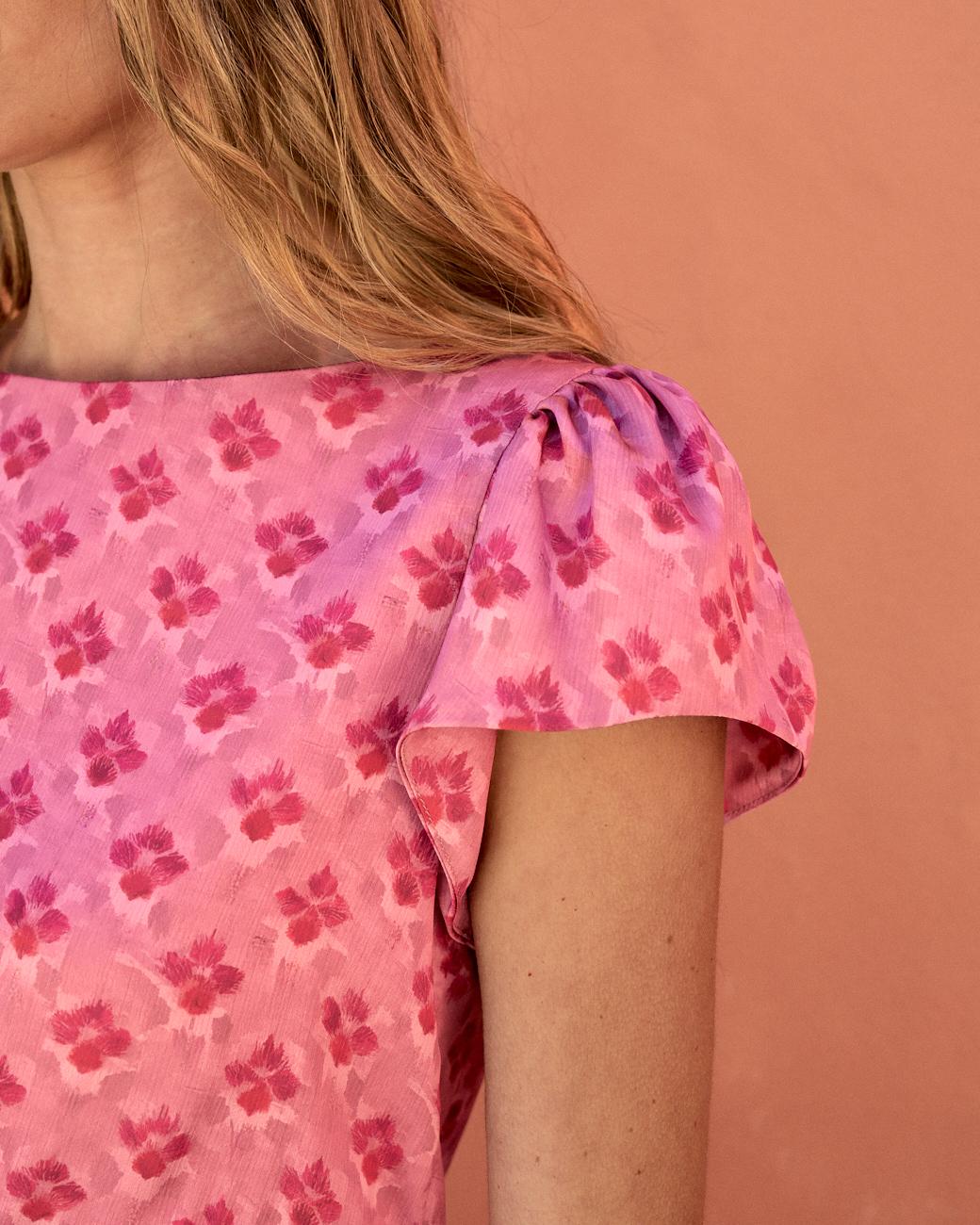 Rosalía Print Dress