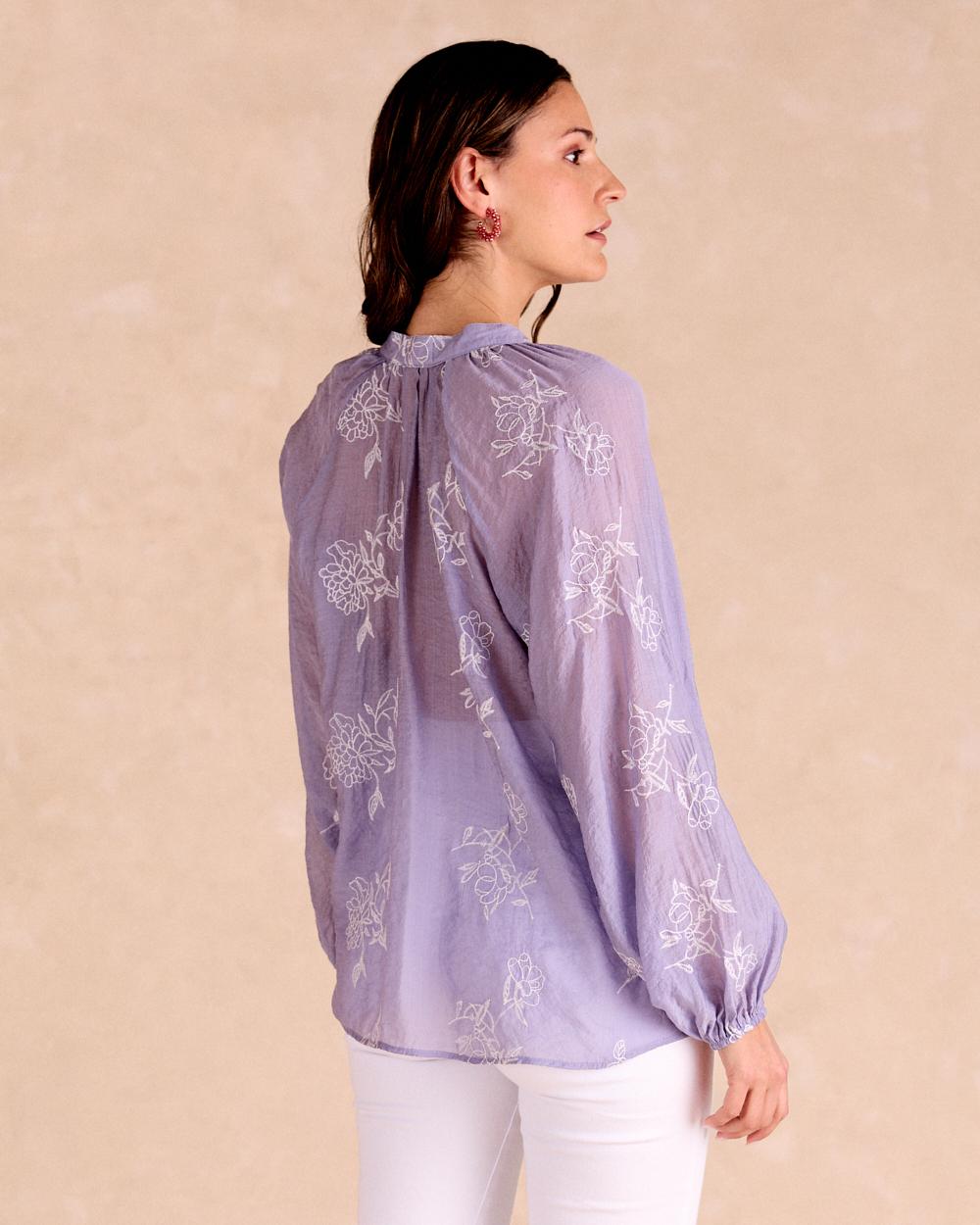 Diane Embroidered Blouse