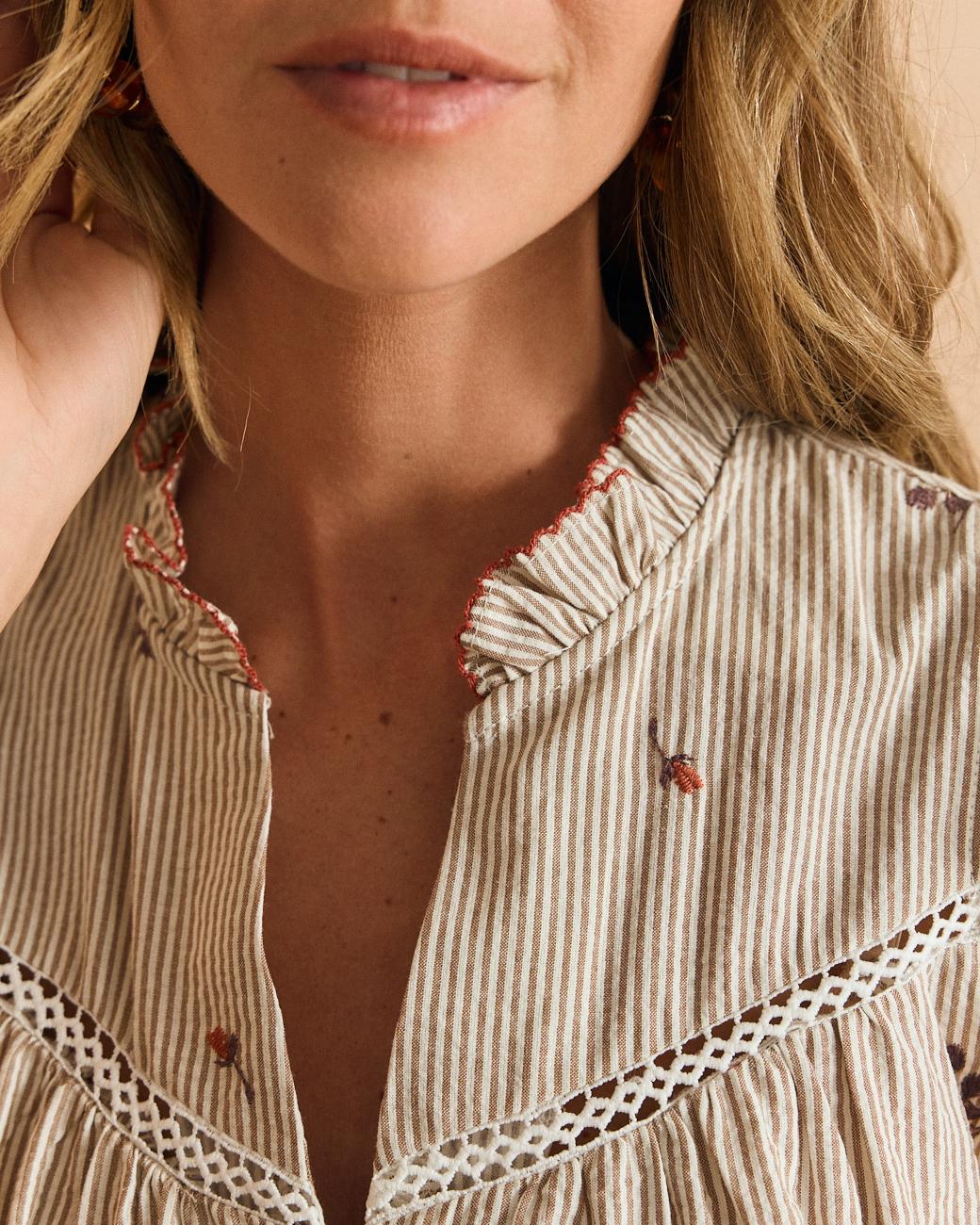 Cloe Striped Shirt