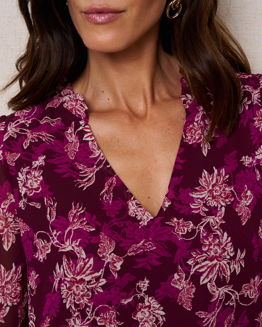 Neli Printed Blouse