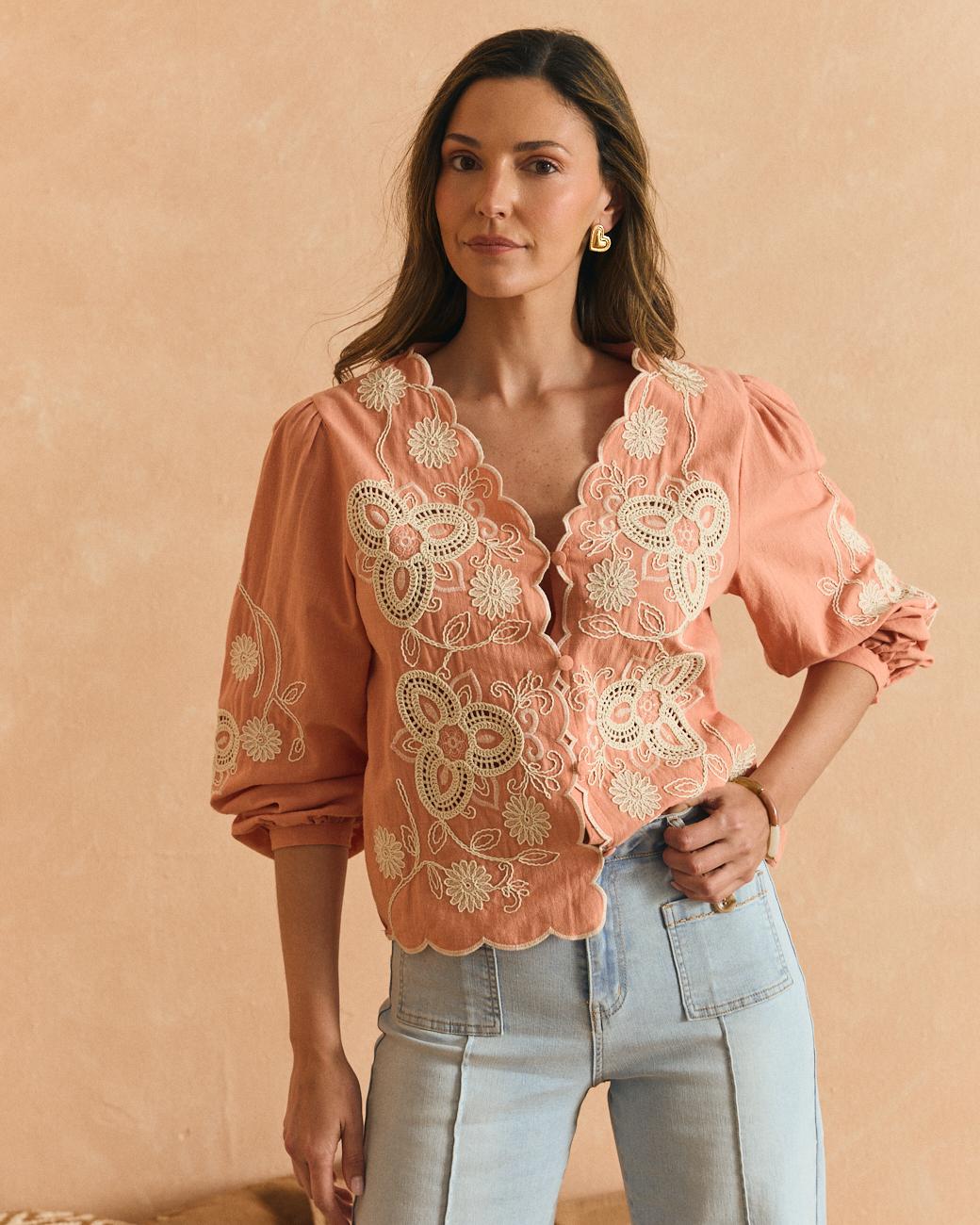 Flavia Embroidered Shirt
