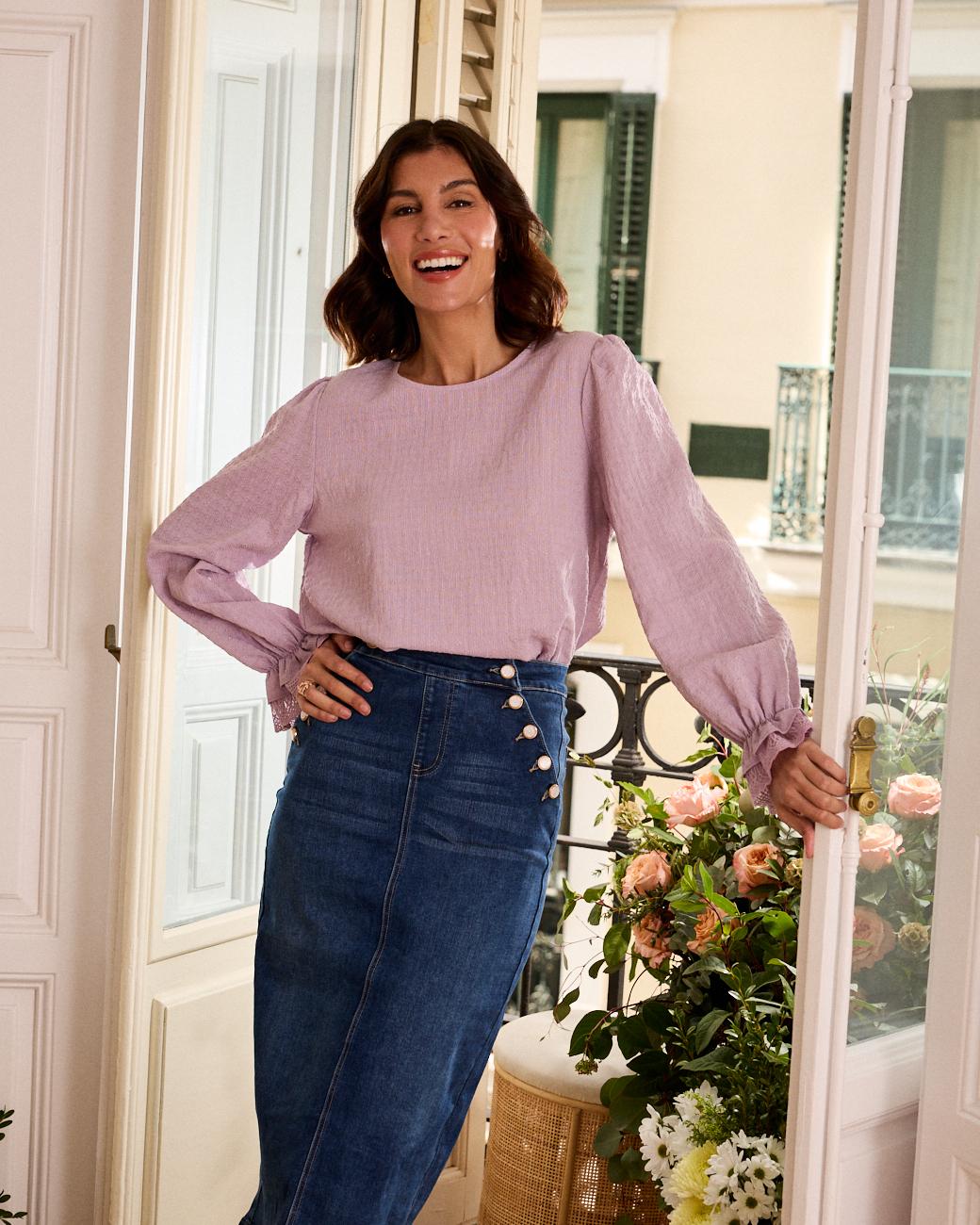 Minna Ruffle Top