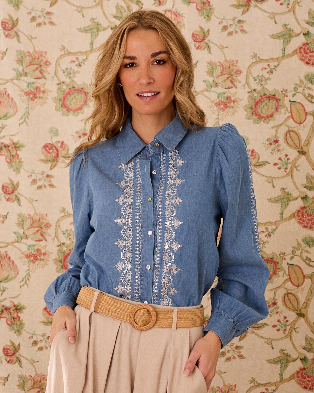 Priscila Denim Shirt