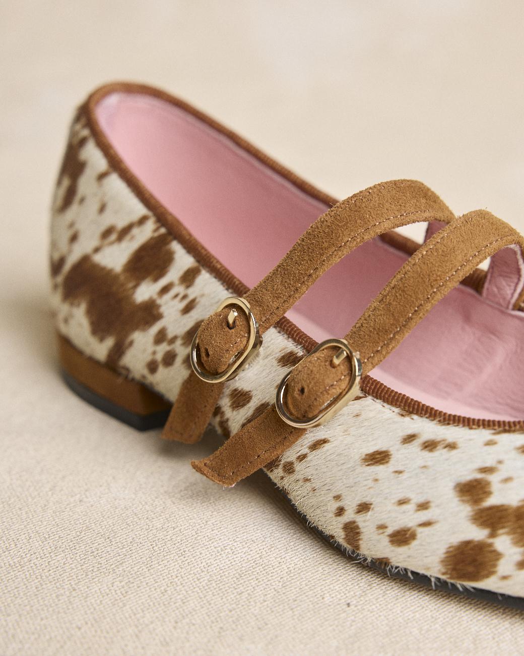 Missy Animal Print Mary Janes