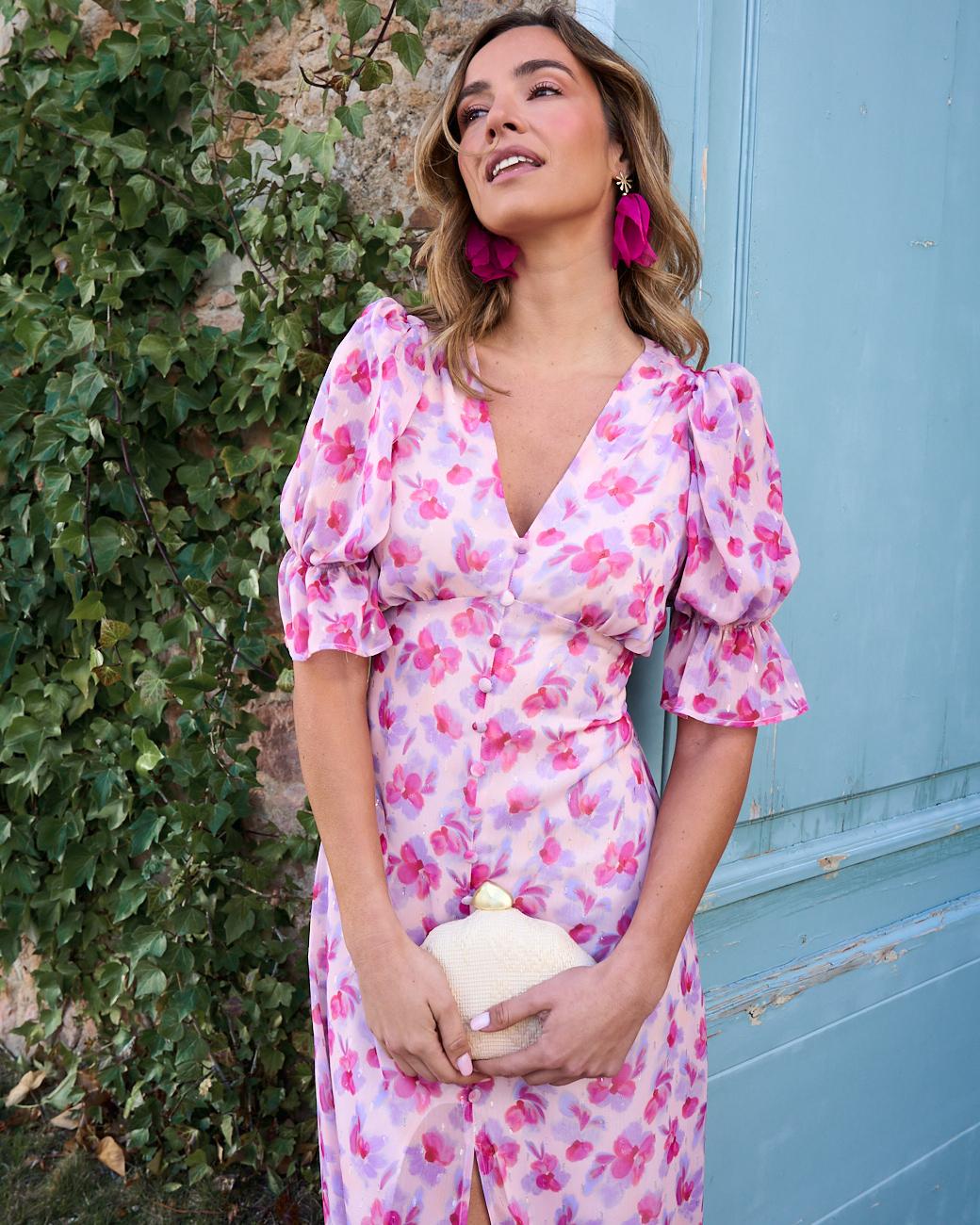 Sara Print Dress