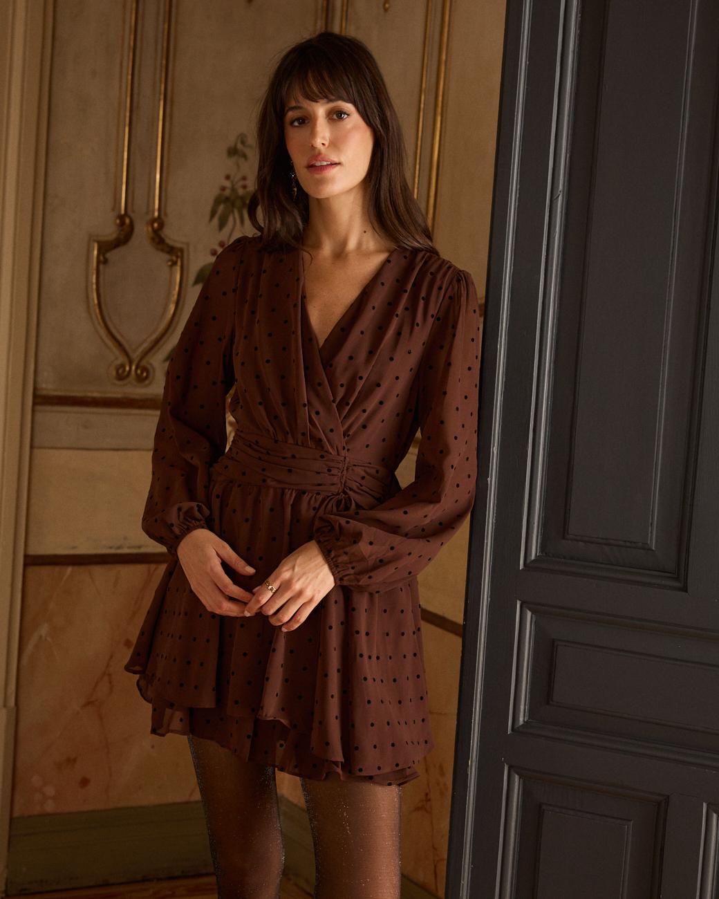 Ceci Polka Dot Dress
