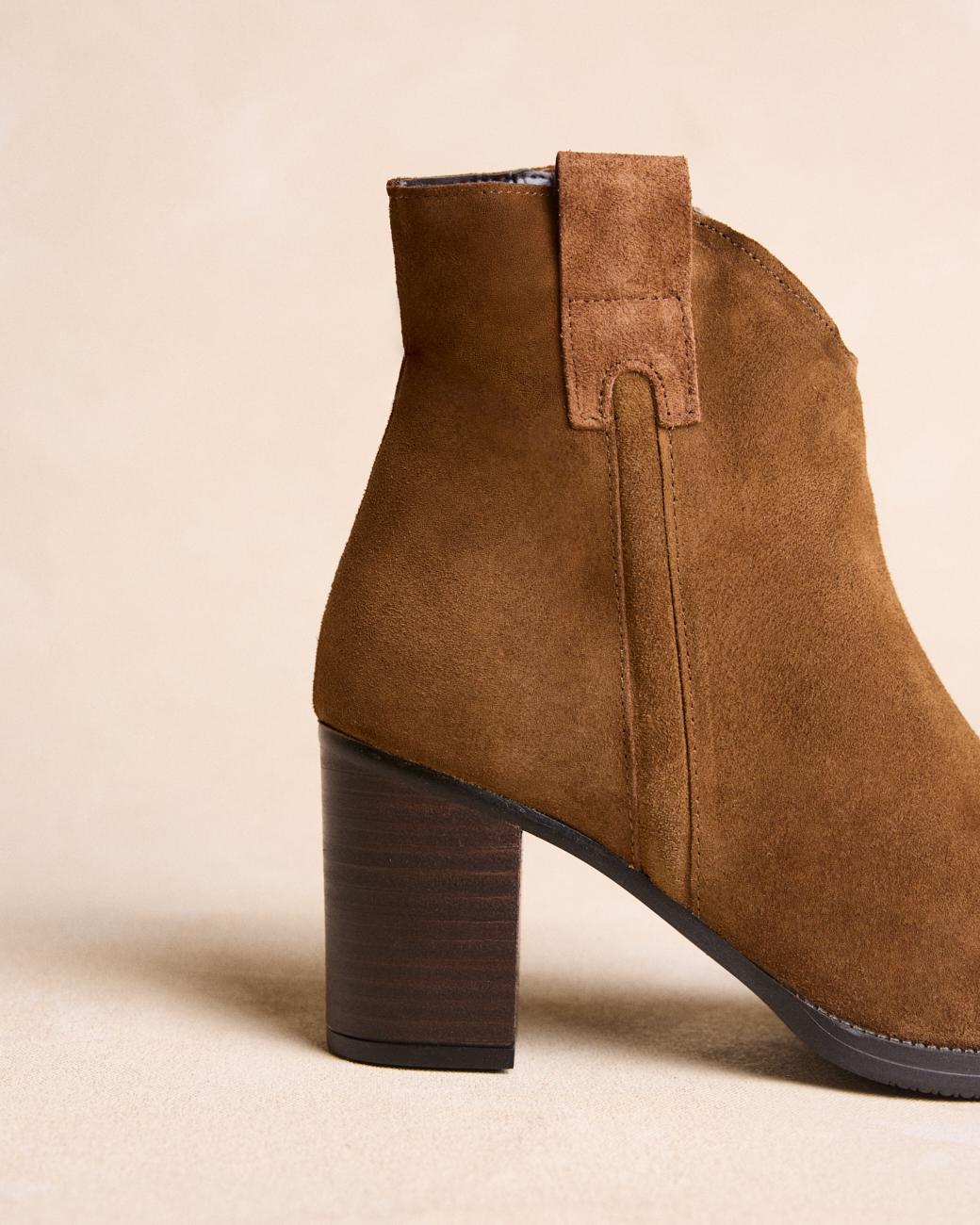 Medium Heel Ankle Boot