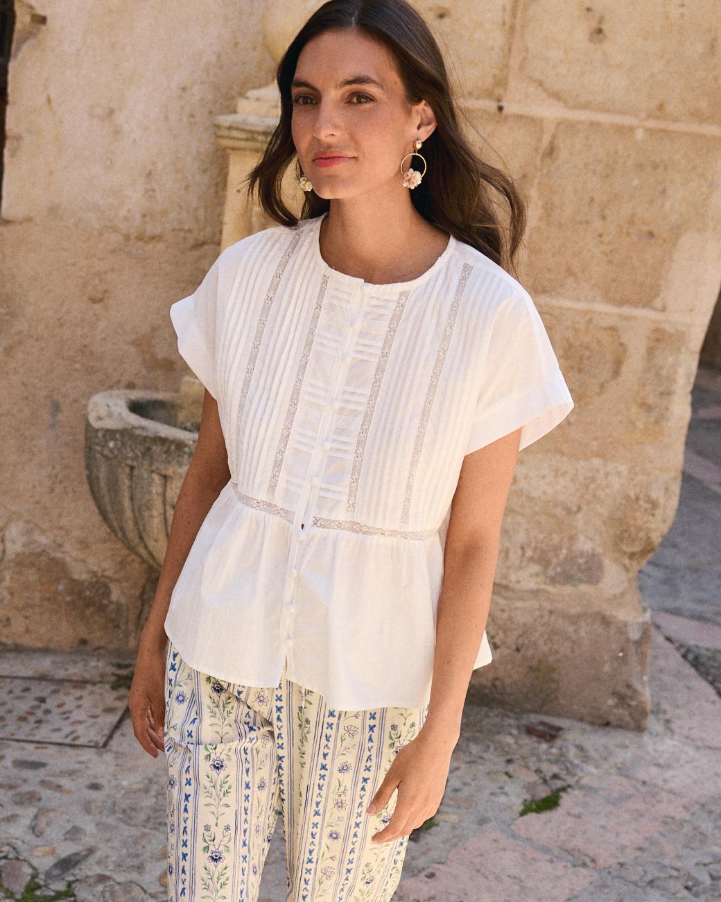 Maite White Shirt