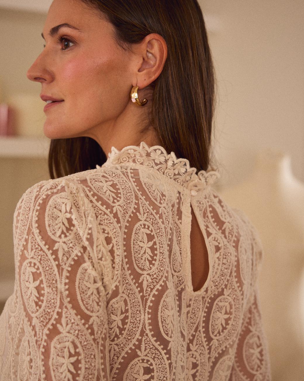 Blair Lace Long Sleeve Top