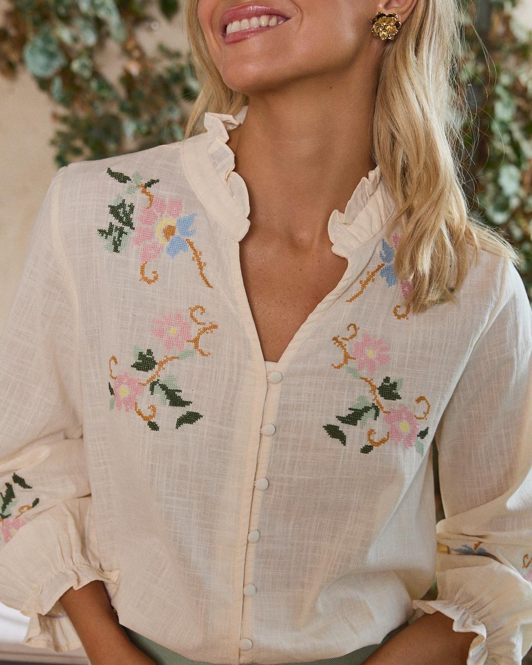 Julieta Embroidered Shirt