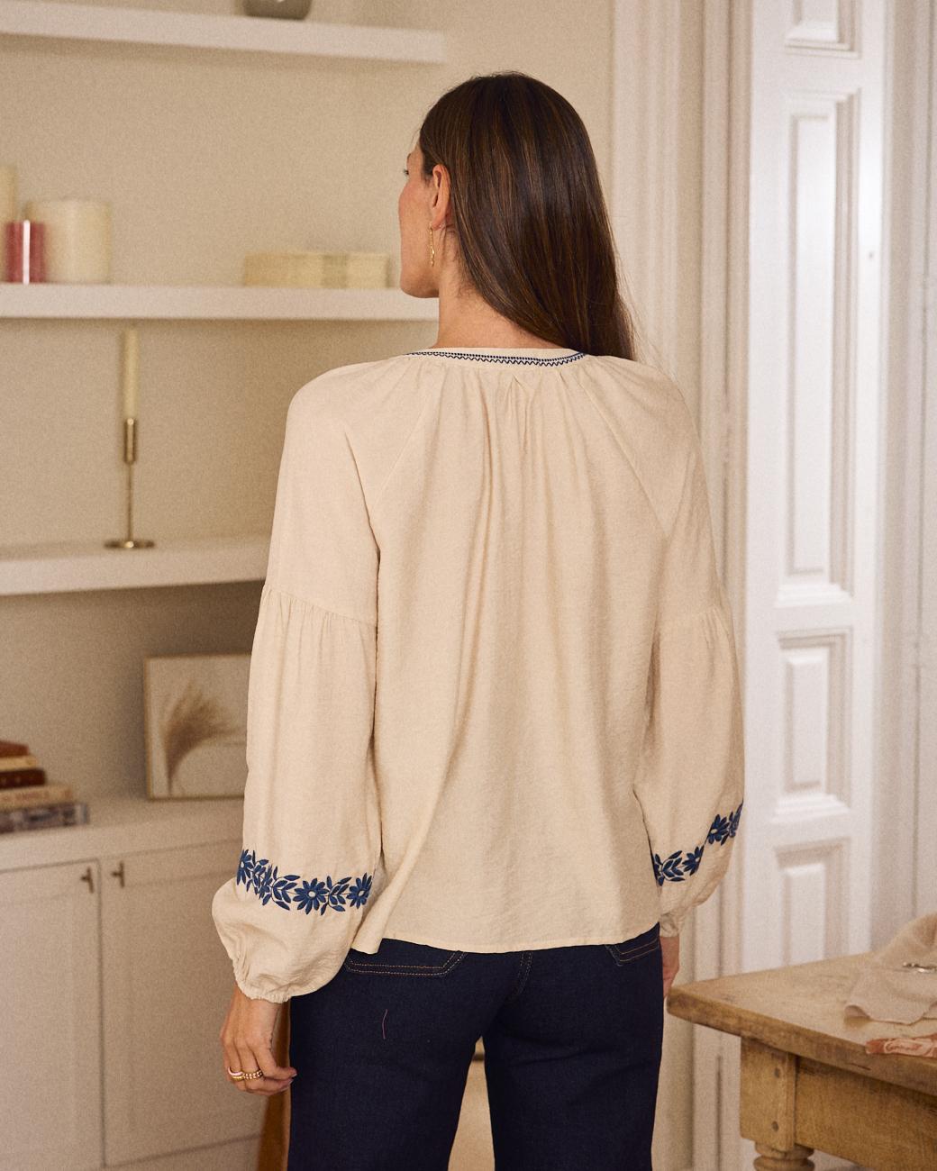Alexandra Embroidered Blouse