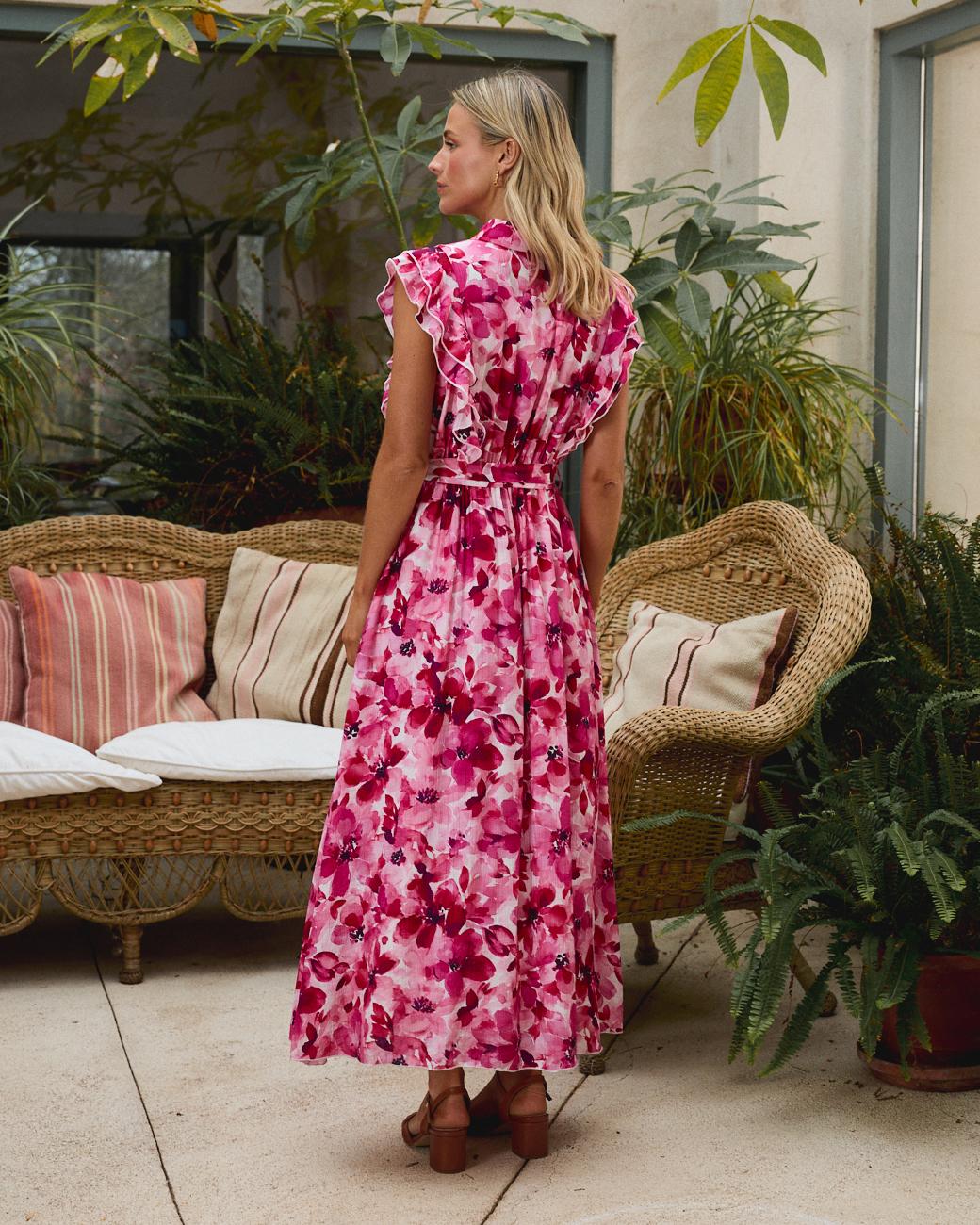 Sun Print Dress