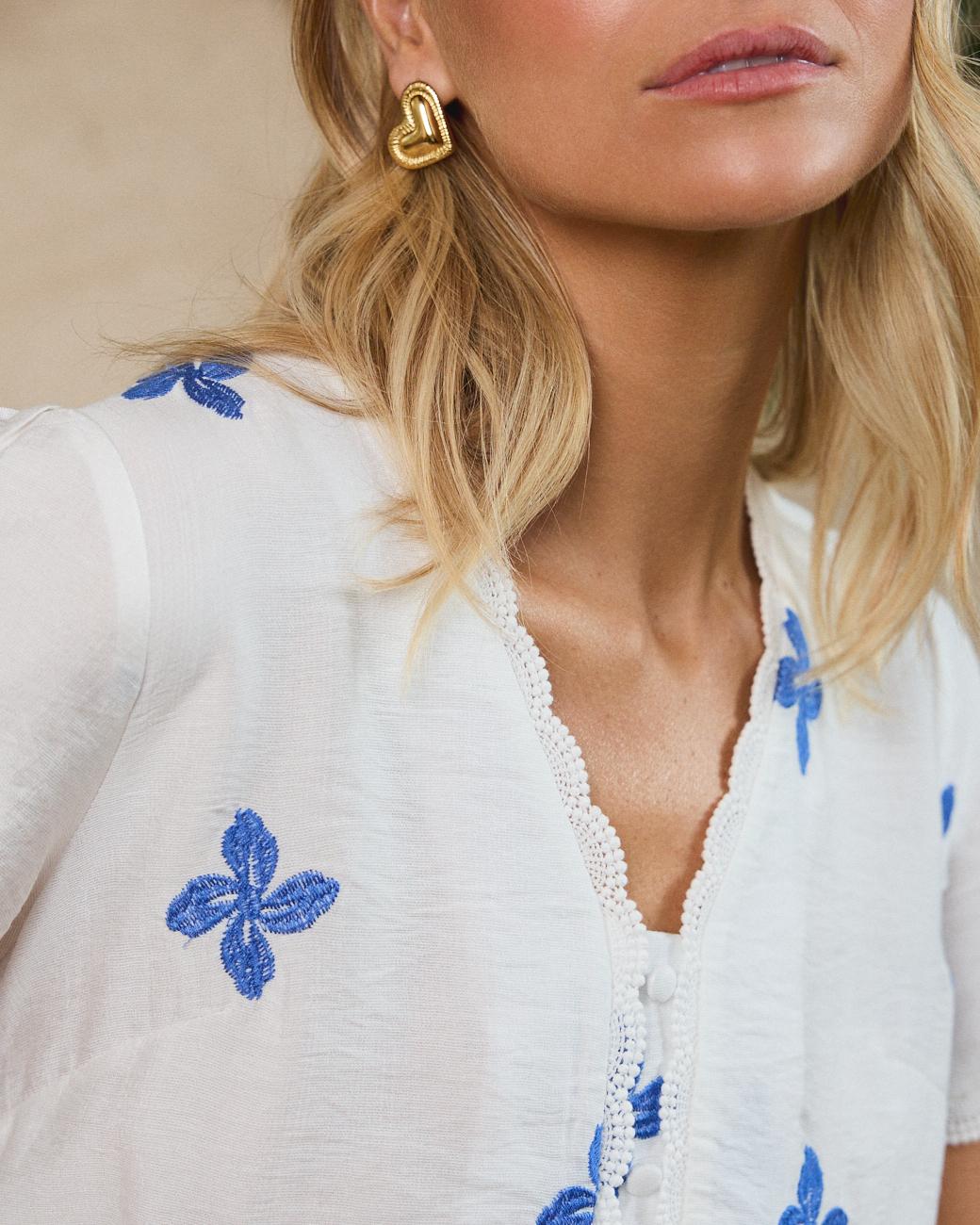 Embroidered Shirt Emilia