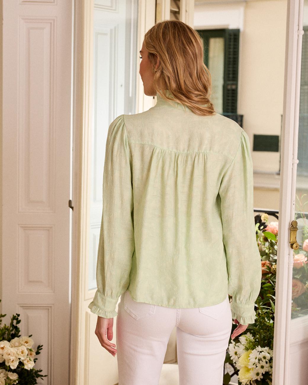 Olivia Mint Shirt