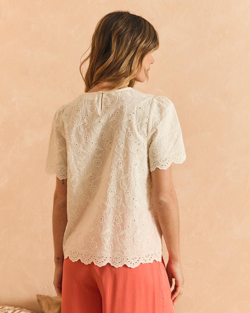 Flavia Raw Blouse