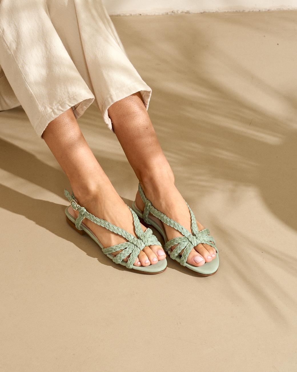 Gina Braided Ballet Flats