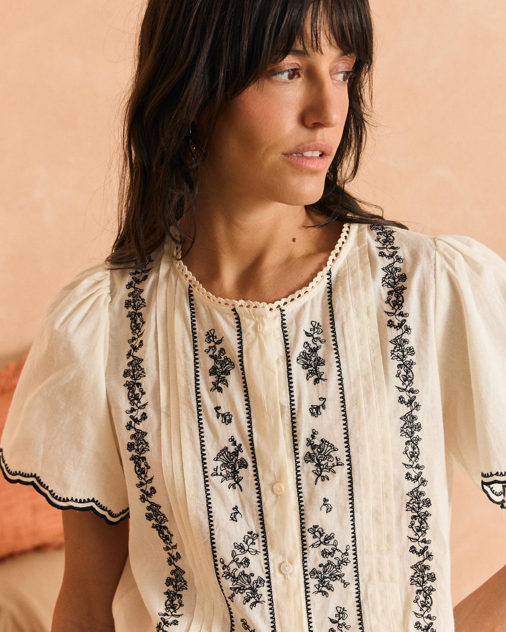 Embroidered Shirt Rubina