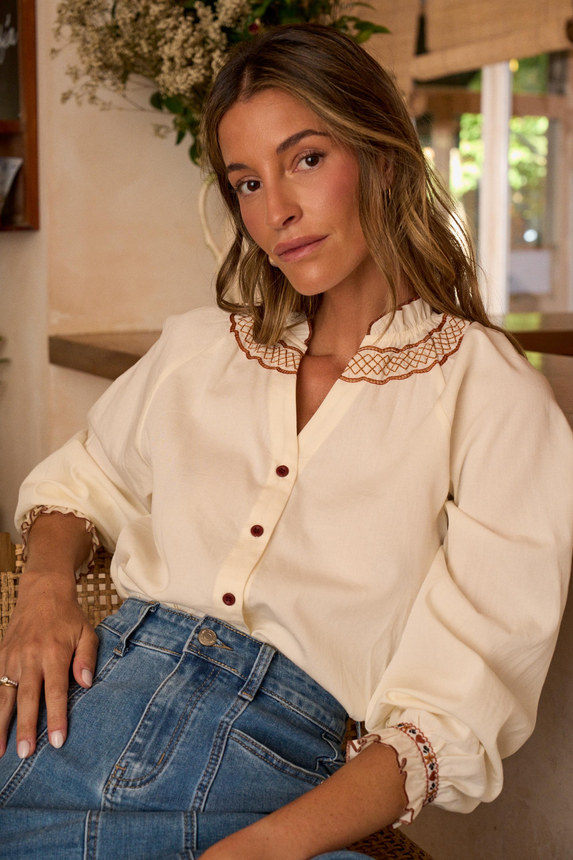 Alana Embroidered Shirt