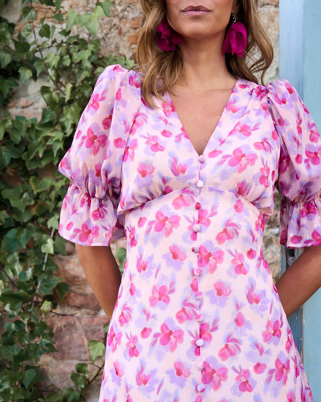 Sara Print Dress