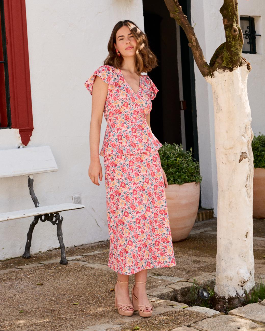 Santorini Neckline Dress