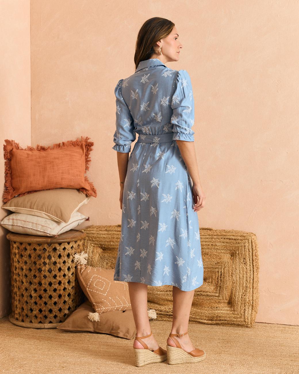 Virgi Light Blue Dress