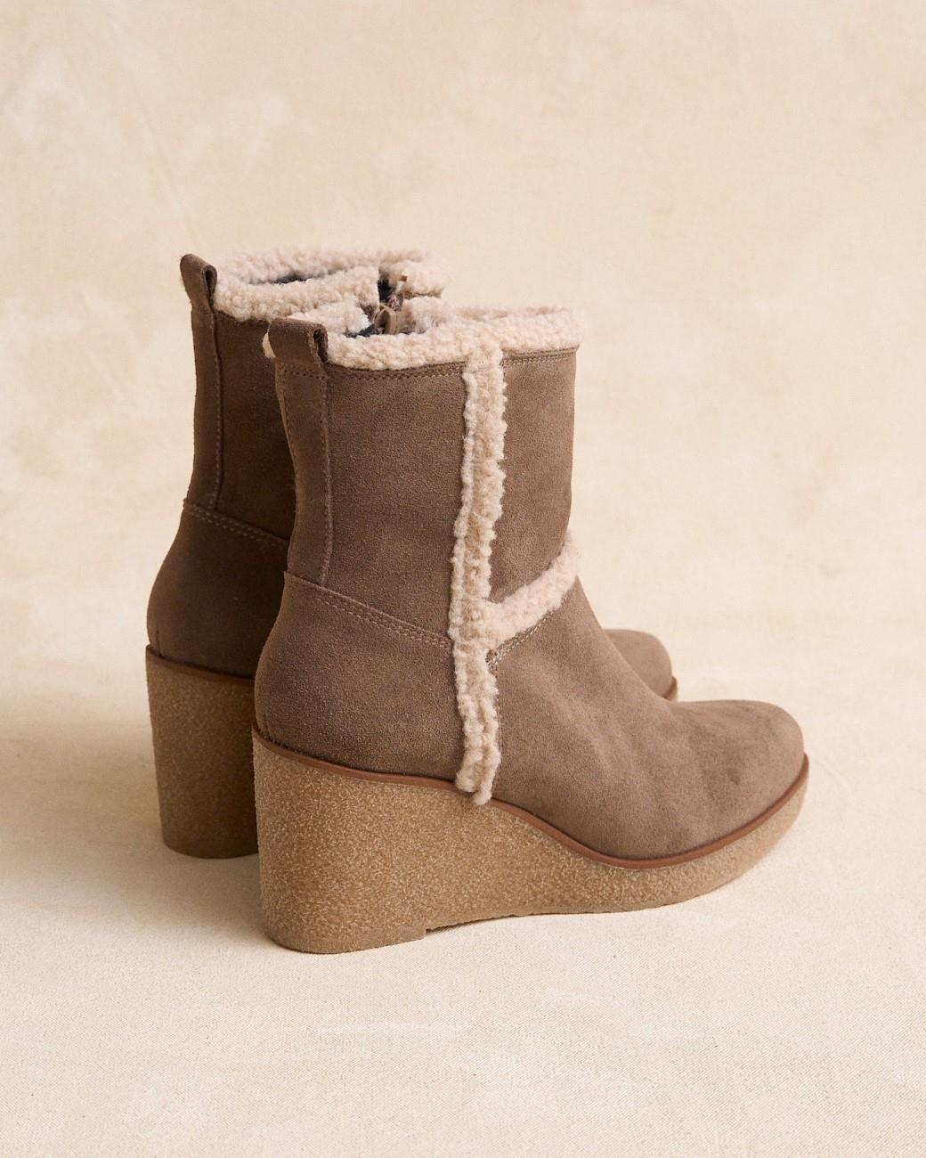 Betina Taupe Bootie