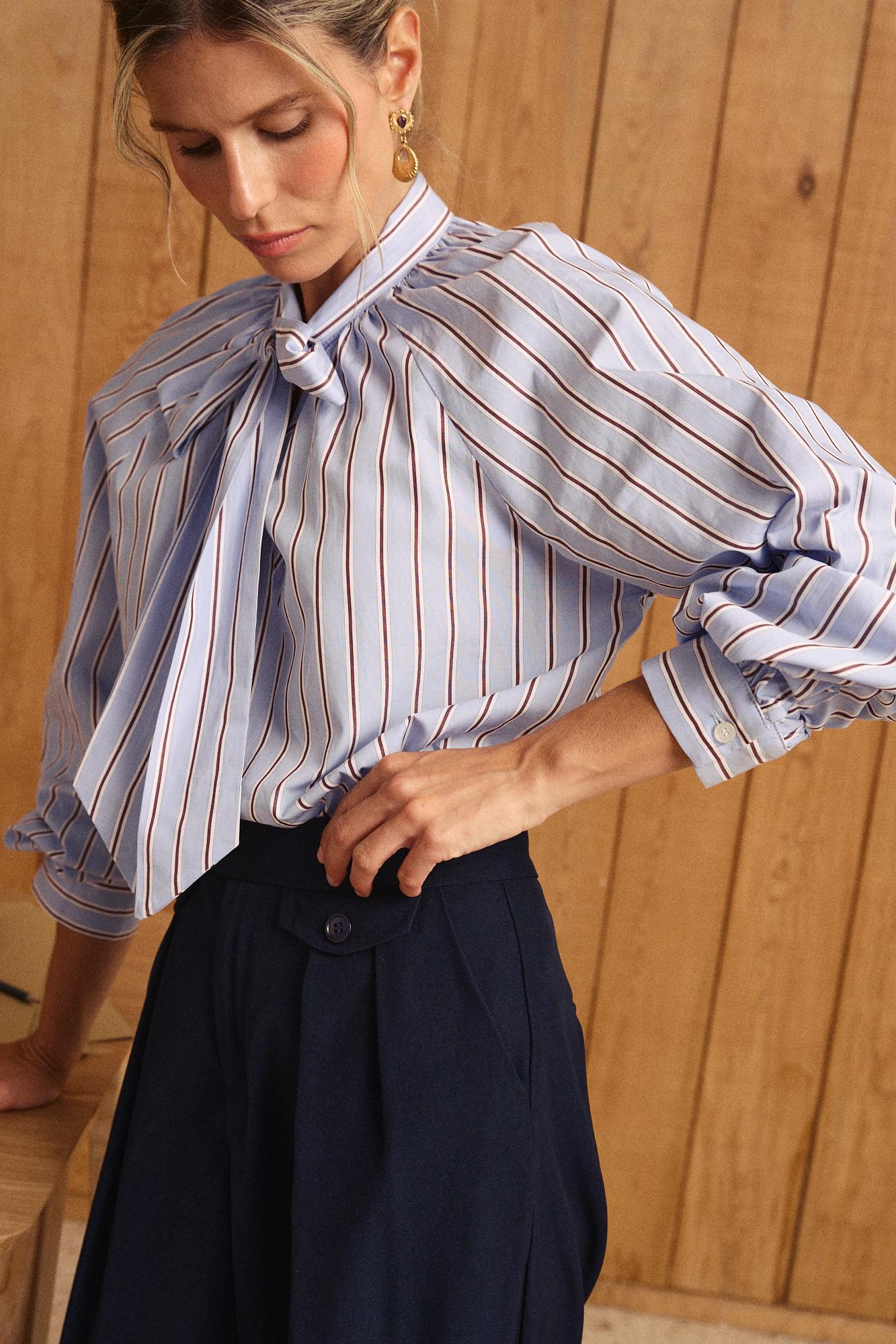 Giomar Striped Knot Shirt