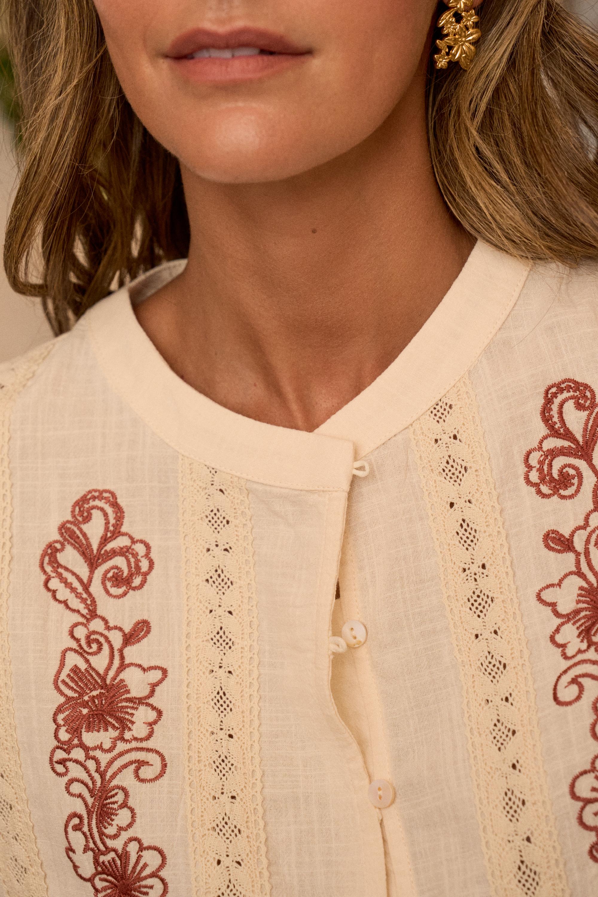 Melisenda Embroidered Blouse