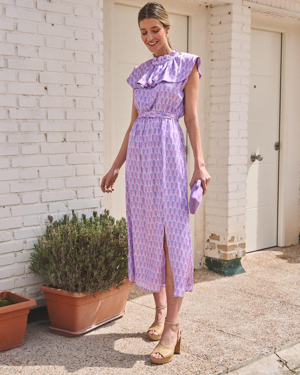 Anila Print Dress