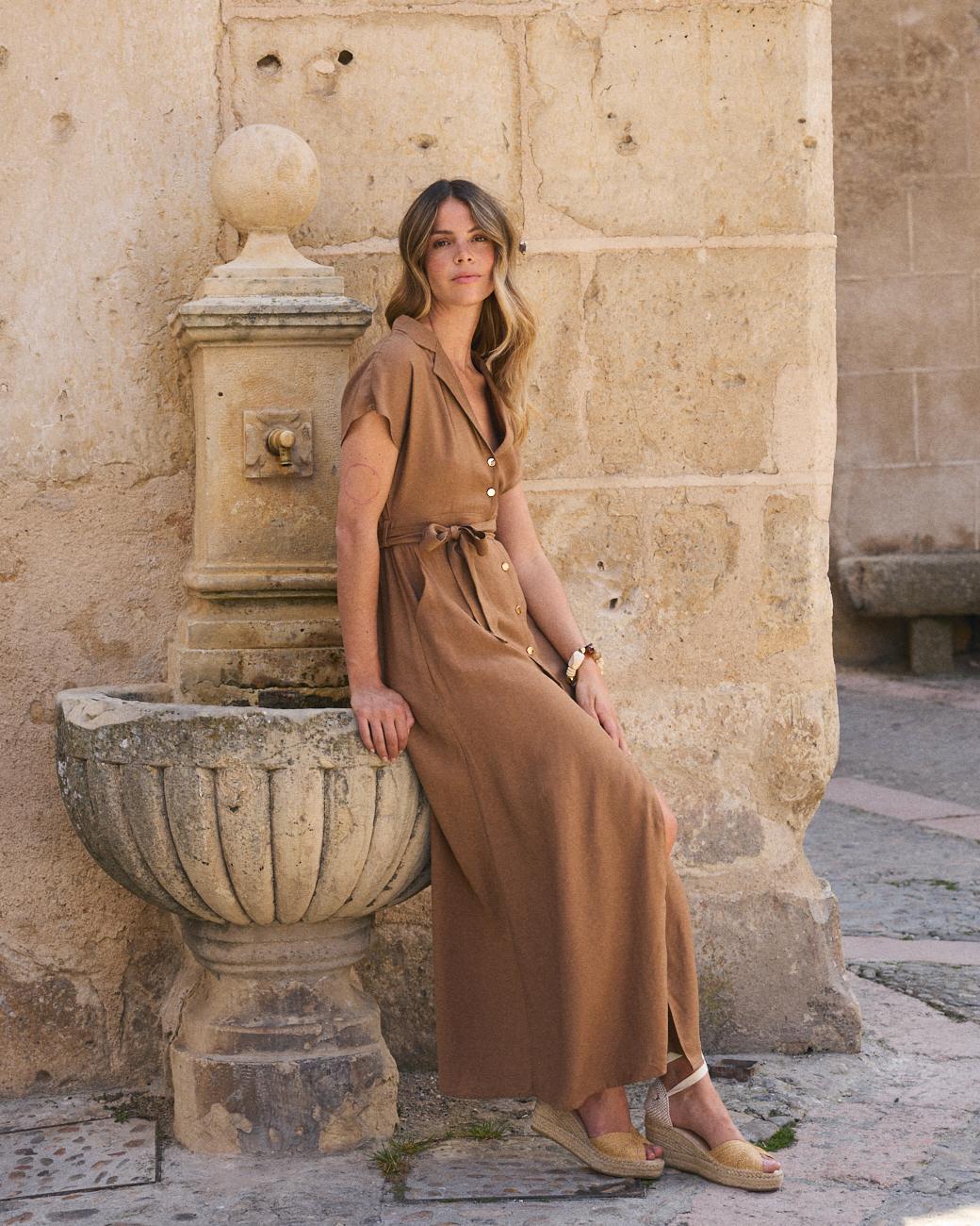Dácil Long Dress