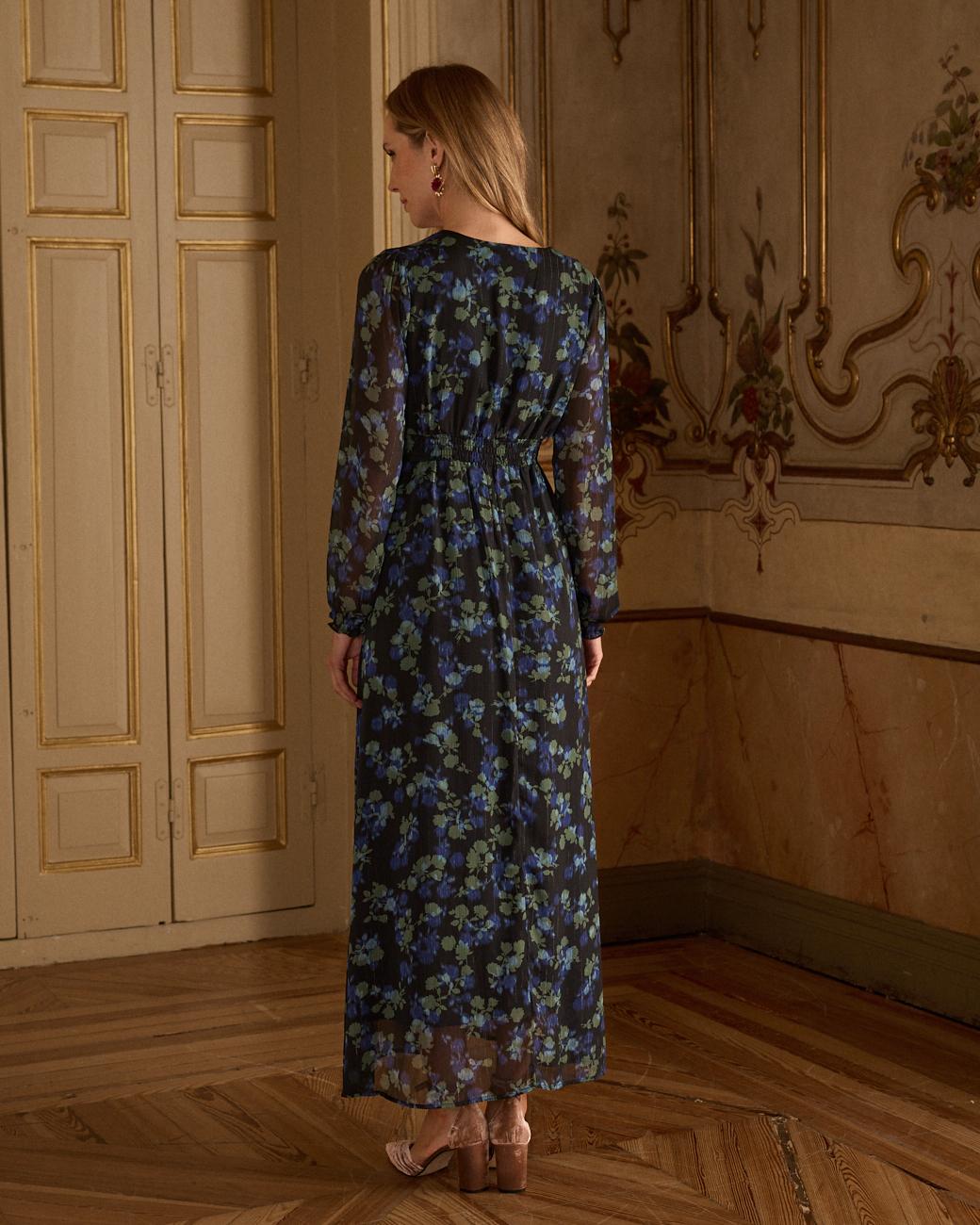 Mari Print Dress