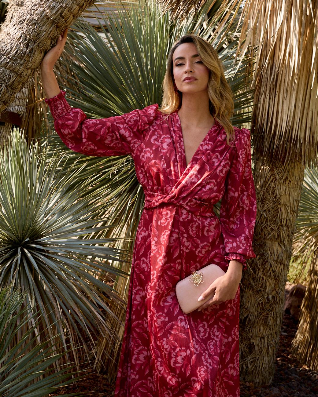 Nides Print Dress
